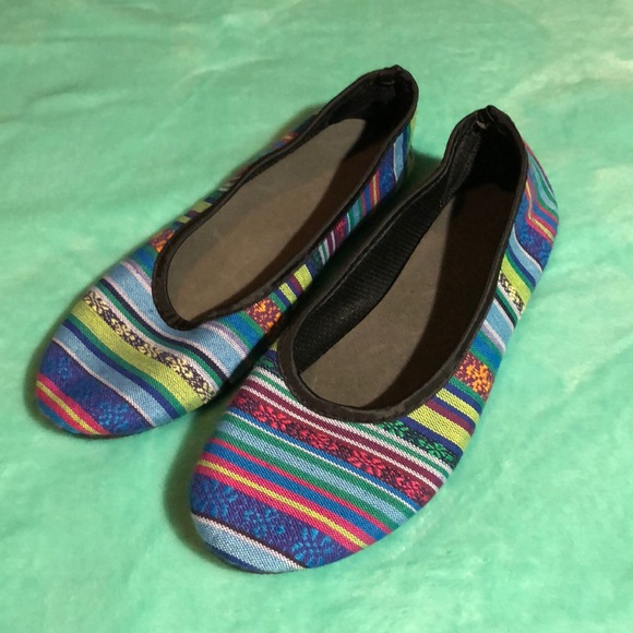 COLORFUL AUTHENTIC Ethnic shoes - Picture 1 of 7